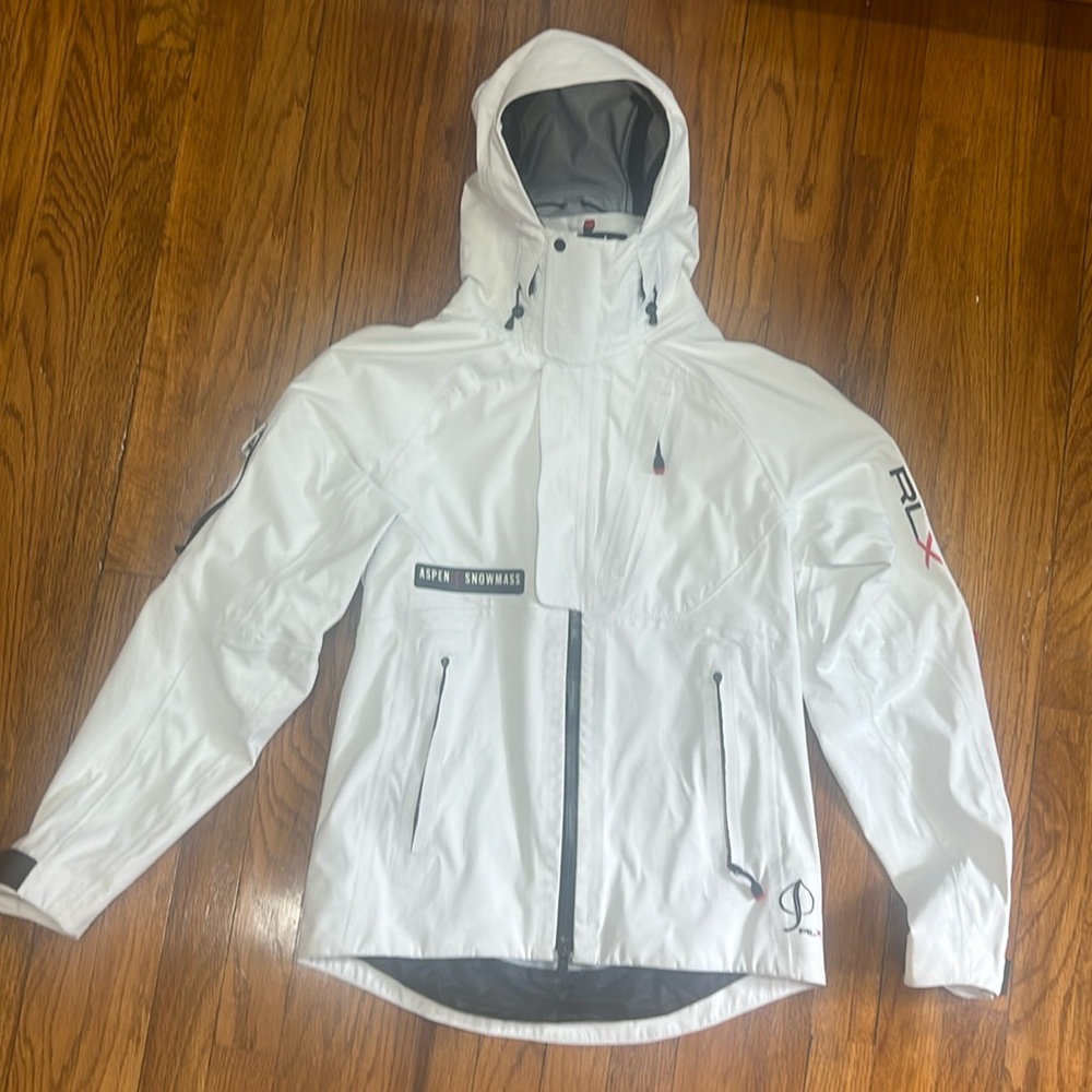 RLX Ralph Lauren Ski Jacket Womens Small RECCO Avalanche Reflector Performance